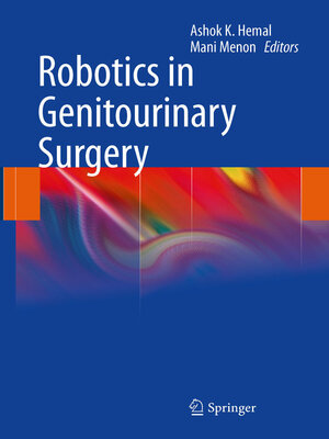cover image of Robotics in Genitourinary Surgery